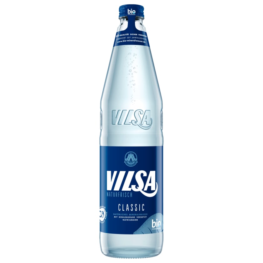Vilsa Bio Mineralwasser classic 0,7l